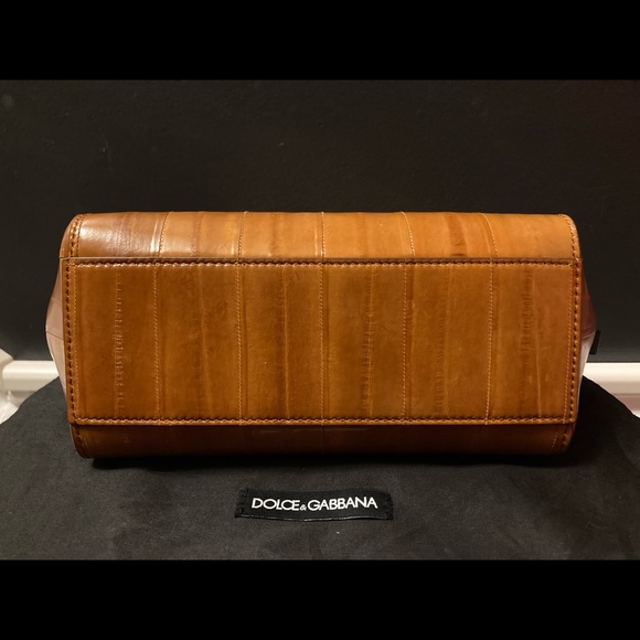 *Sold Privately* DOLCE & GABBANA Small Sicily Eel Leather Bag - Picture 6 of 16